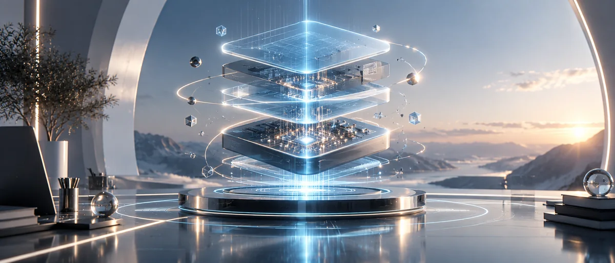 Illustrative scene of the physical dependencies of a digital system