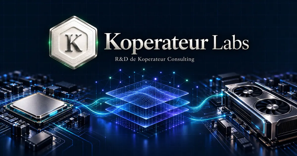 Koperateur Labs presentation artwork